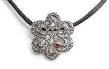 Load image into Gallery viewer, Lace Flower Necklace
